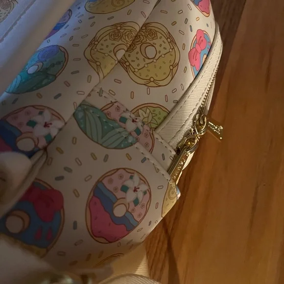 2 Disney Princess LoungeFly Backpacks and one wallet 👑👑👑👑👑👑👑👑👑 - Picture 10 of 14